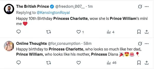 Princess Charlotte Turns 10: Remarkable Resemblance to Prince William Spotted in New Portrait