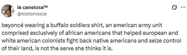 Beyoncé's Buffalo Soldiers T-Shirt Choice Sparks Fanbase Backlash and Debate