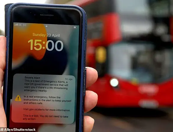 UK to Conduct Nationwide Emergency Alert Test Amid Rising National Security Concerns