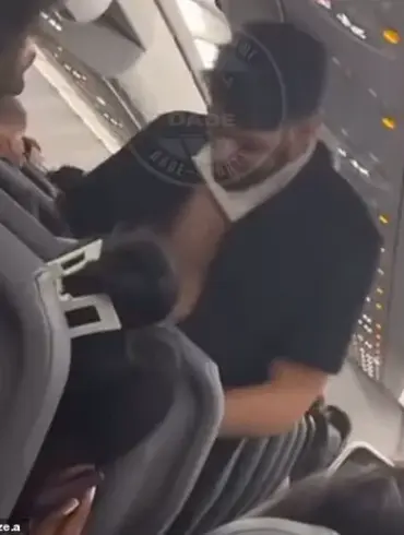 Frontier Airlines Passenger Arrested and Charged with Battery After In-Flight Attack Caught on Camera