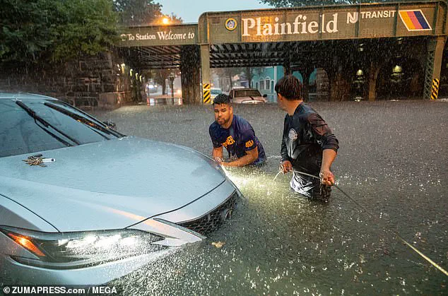 ''It was like a tsunami,'' one witness told ABC 7 as torrential rains claim two lives in New Jersey flash floods
