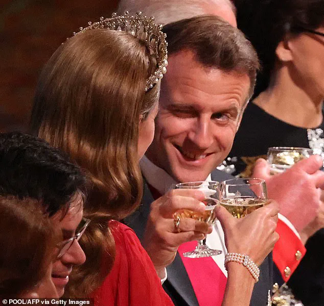 Kate, the Princess of Wales, Wears Givenchy's Dark Red Gown at State Banquet Honoring French President Macron