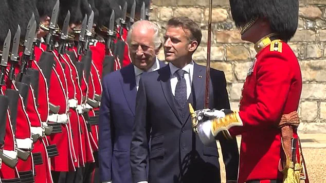 Macron Faces Controversy Over Royal Protocol Breach During UK State Visit, Drawing Comparisons to Trump