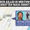 Midtown Manhattan Shooting Leaves Four Dead as Investigators Probe Shooter's Motives