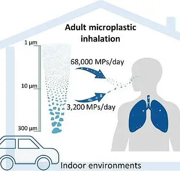 New Study Reveals Adults Inhale 68,000 Microplastics Daily, Raising Health Concerns