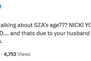 Nicki Minaj and SZA Feud Escalates as Rapper Makes Controversial Age Claim, Sparks Backlash