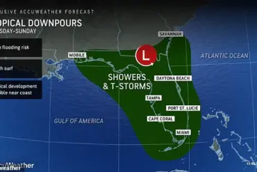 Rising Threat: Tropical Cyclone Risk Surges to 30% for Southeast States Over Fourth of July Weekend – NHC Updates