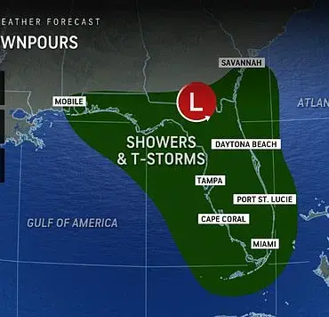 Rising Threat: Tropical Cyclone Risk Surges to 30% for Southeast States Over Fourth of July Weekend – NHC Updates