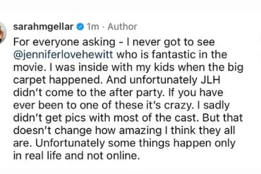 Sarah Michelle Gellar Addresses Speculation of Rift with Jennifer Love Hewitt Following 'I Know What You Did Last Summer' Reboot Premiere