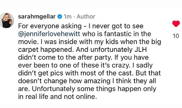 Sarah Michelle Gellar Addresses Speculation of Rift with Jennifer Love Hewitt Following 'I Know What You Did Last Summer' Reboot Premiere