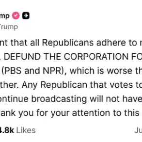 Trump Issues Ultimatum to Senate GOP: 'Support Cuts or Lose My Backing, Says This is for the People's Good'
