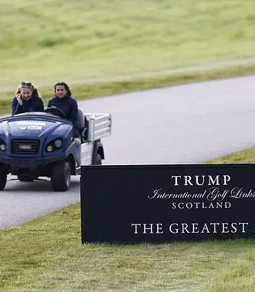 Trump's Contradictory Remarks on North Sea Oil Taxes Amid Praise for Starmer and Golf Course Opening