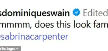 Urgent Claims: Dominique Swain Accuses Sabrina Carpenter of Borrowing Iconic Lolita Scene in Late-Breaking Artistic Appropriation Debate