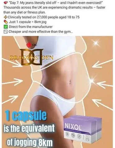 Which? Warns of Misleading Nixol Ads Falsely Claiming BBC Dragons' Den Endorsement