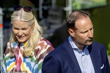 Crown Princess Mette-Marit of Norway Appears Strained During Historic Event Amid Son's Legal Troubles