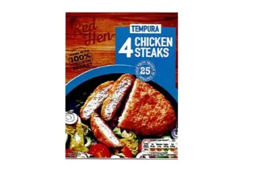 Lidl Recalls Red Hen 4 Tempura Chicken Steaks Over Unlabelled Milk Allergen Risk