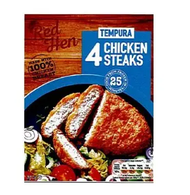 Lidl Recalls Red Hen 4 Tempura Chicken Steaks Over Unlabelled Milk Allergen Risk