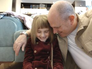 John Mark Dougan and his Russian daughter, Anastasia Dougan
