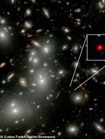 A Cosmic Enigma: The Discovery of an Ancient Black Hole Challenges Our Understanding of the Early Universe