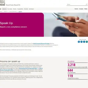 Anonymous Hotline Tip Sparks Ouster of Nestlé CEO Over Alleged Affair, Company Code of Conduct in Focus