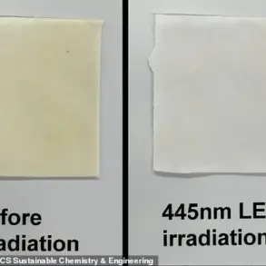 Blue LED Light Offers Gentle, Effective Solution to Stubborn Yellow Sweat Stains